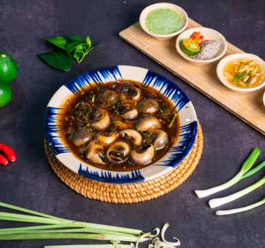 Ốc mỡ xào me