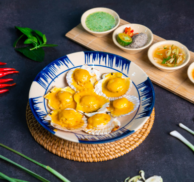 Sò điệp nướng phô mai