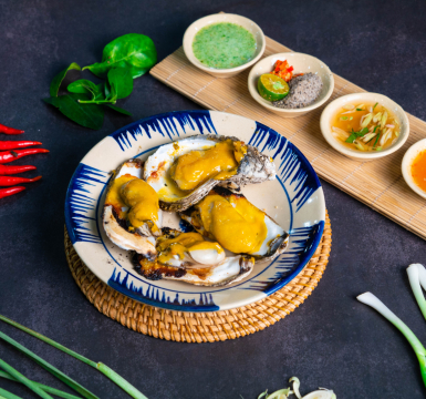 Hào sữa nướng phô mai