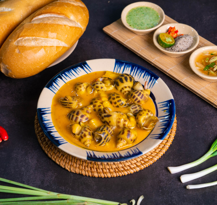 Ốc hương sốt trứng muối